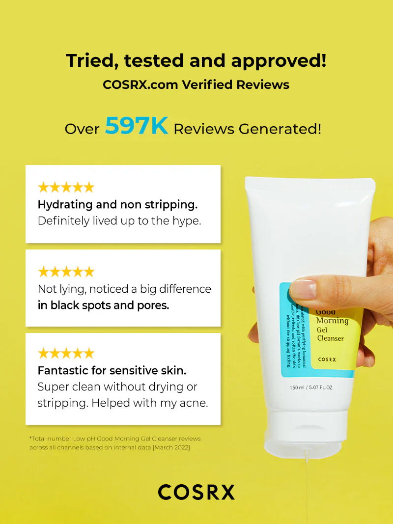 Cosrx Low PH Good Morning Gel Cleanser 150Ml