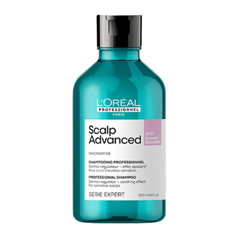 L'Oréal Professionnel Serie Expert Scalp Advanced Anti Discomfort Shampoo Niacinamide For Sensitive Scalps 300Ml