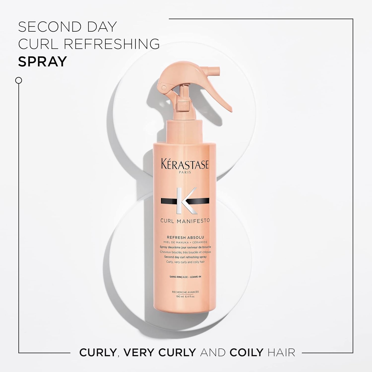 Kerastase Curl Manifesto Refresh Absolu Second Day Curl Refreshing Spray 190Ml