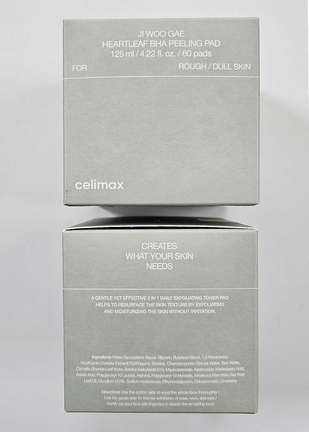 Celimax Ji Woo Gae Heartleaf BHA Peeling Pad 125Ml 60Pads