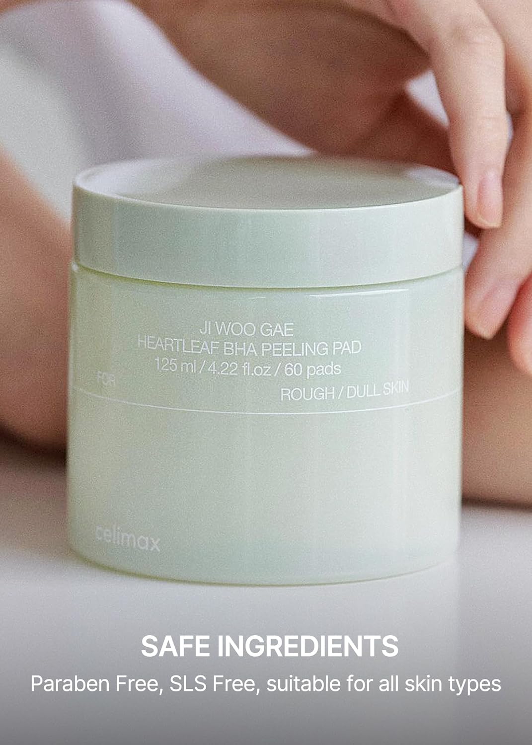 Celimax Ji Woo Gae Heartleaf BHA Peeling Pad 125Ml 60Pads