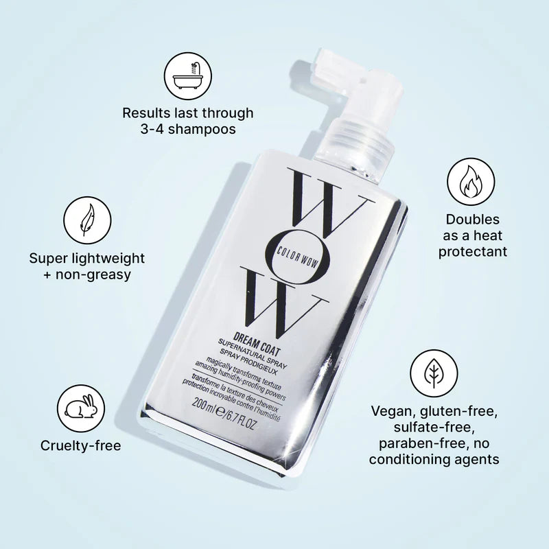 Color Wow Dream Coat Super Natural Spray Anti-Frizz Treatment 50Ml