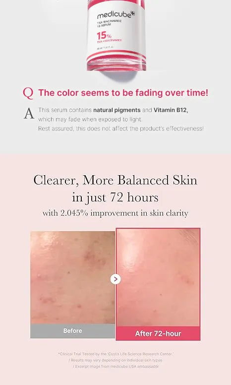 Medicube TXA Niacinamide 15% Serum 30Ml
