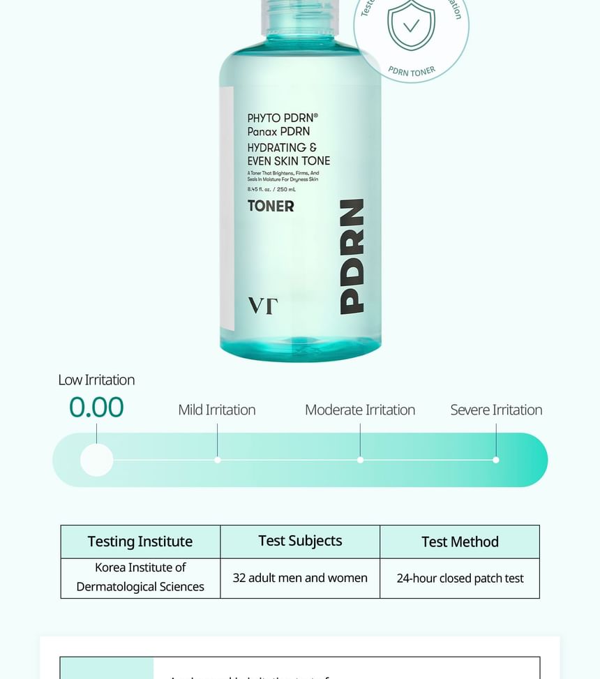 VT PDRN Toner 250Ml
