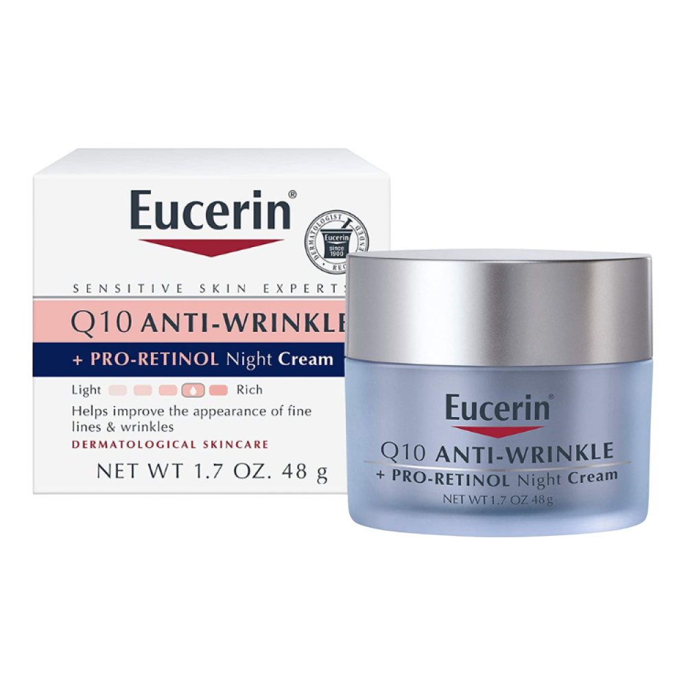 Eucerin Face Q10 Revitalize+ Pro-Retinol Night Cream 48g