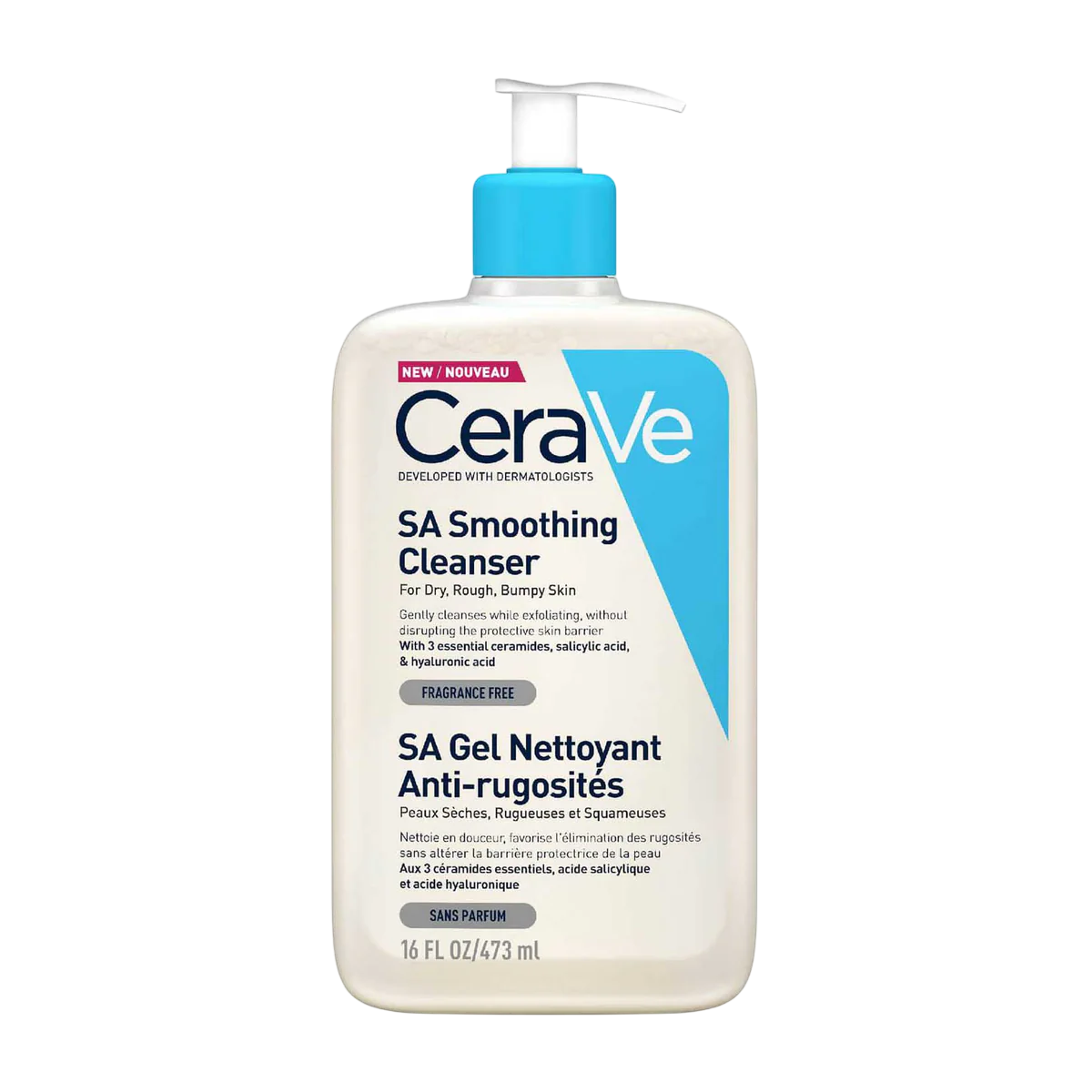 CeraVe SA Smoothing Cleanser With Salicylic Acid 473ml