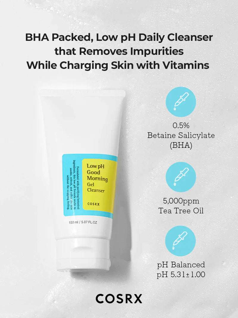 Cosrx Low PH Good Morning Gel Cleanser 150Ml
