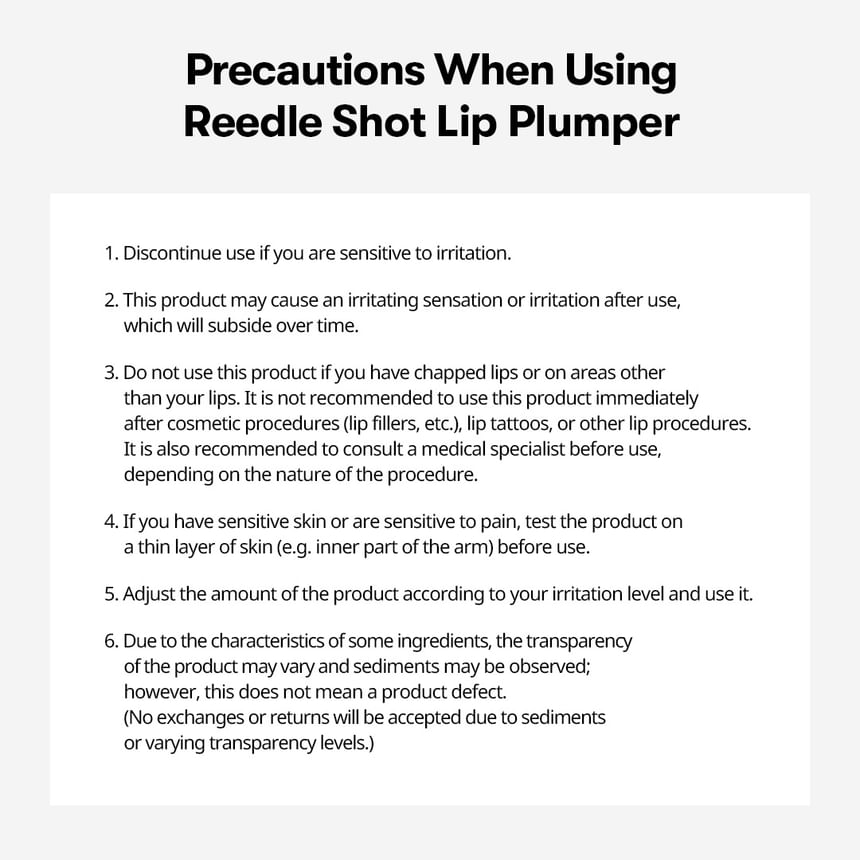 VT Reedle shot Lip Plumper Beginner 4.3g