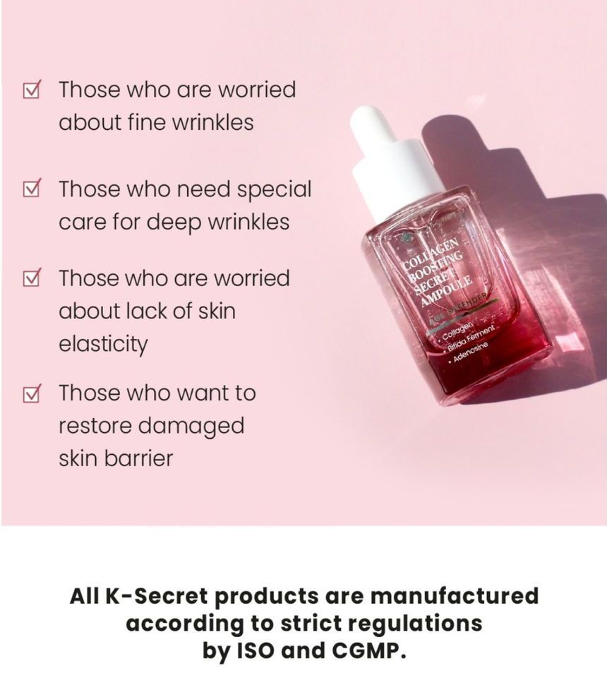 K-Secert Collagen Boosting Secret Ampoule 30Ml
