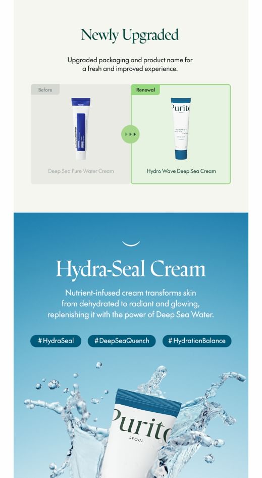 Purito Seoul Hydro Wave Deep Sea Cream 50Ml