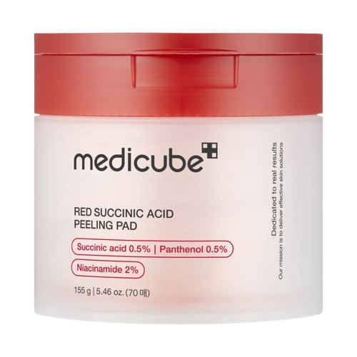 Medicube Red Succinc Acid Peeling Pad 155g-70Pad