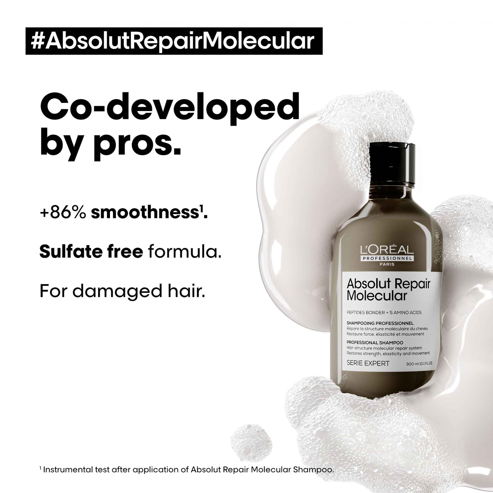 L'Oréal Professionnel Serie Expert Absolut Repair Molecular Shampoo 1500Ml