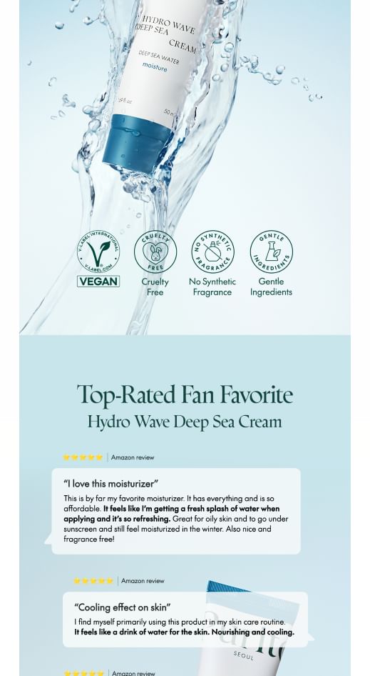 Purito Seoul Hydro Wave Deep Sea Cream 50Ml