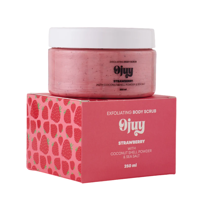Ojuy Strawberry Exfoliating Body Scrub 250Ml
